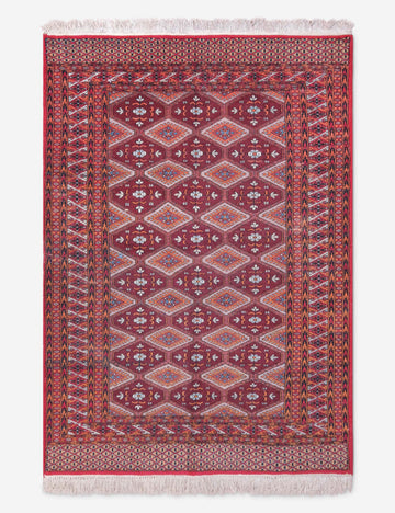 Vintage Moroccan Rug no. 86, 4' x 5'8"