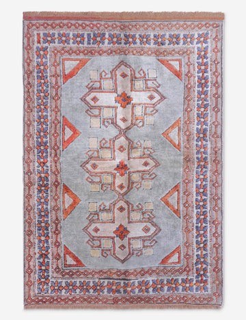 Vintage Moroccan Rug no. 87, 4' x 5'8"
