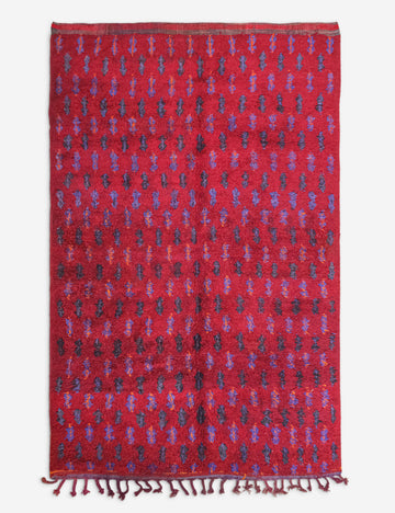 Vintage Moroccan Rug no. 93, 7'3" x 11'4"