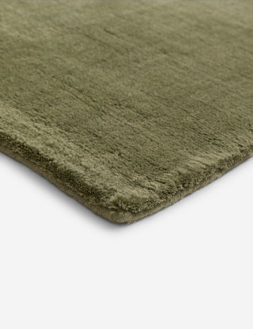 Perenne Hand-Loomed Wool Rug Swatch, Green