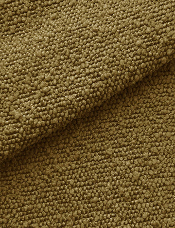 Ochre Boucle Fabric Swatch