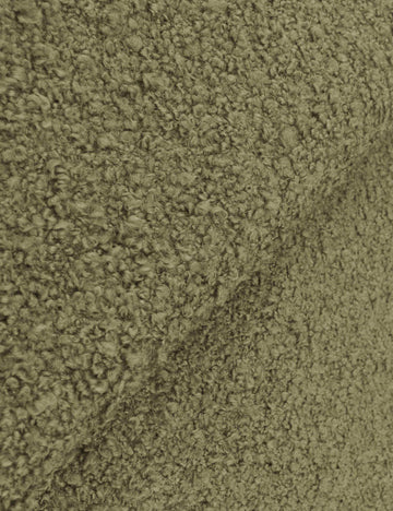 Green Luxe Boucle Fabric Swatch