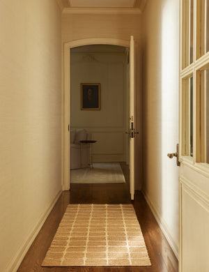 Beddow Flatweave Jute Rug Swatch by Jake Arnold, Natural