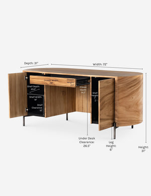 Emmanuel Desk : Gold