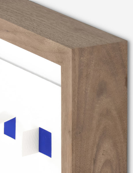 #color::cobalt-and-white #size::24--x-24- | Corner of the See through small navy and white wall art