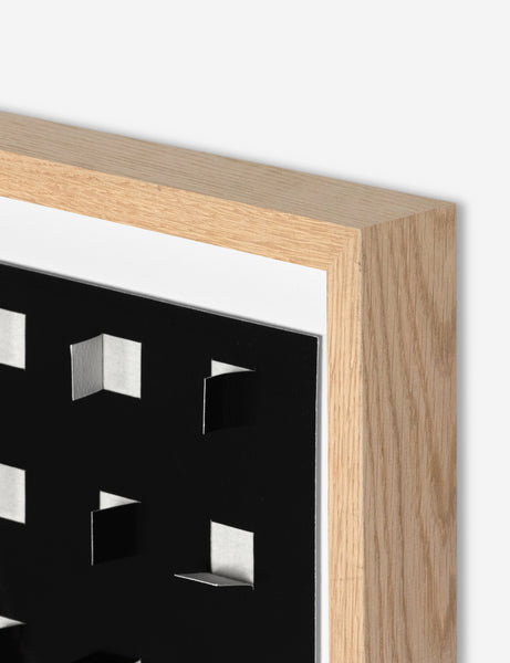 #color::black-and-white #size::24--x-24- | Corner of the See through small black and white wall art