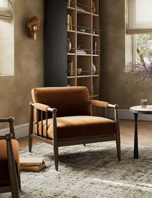 Warren  Accent Chair by Amber Lewis x Four Hands : Snow