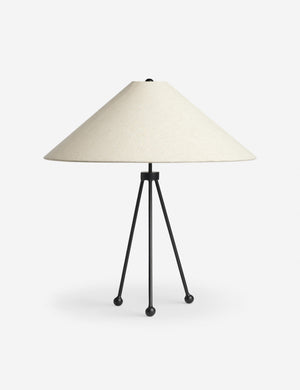 Colbeck slim iron tripod table lamp