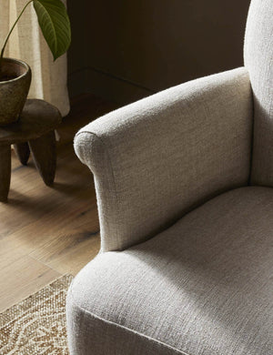 Open Box: Camellia Swivel Chair, Wheat by Amber Lewis x Four Hands
