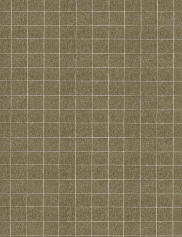 Olive Grid Fabric Swatch