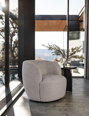 Rue Swivel Chair : Tiger Gold by Sarah Sherman Samuel