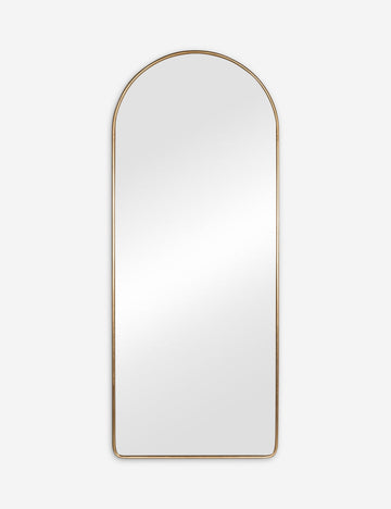 Open Box: Shashenka Floor Mirror, Gold