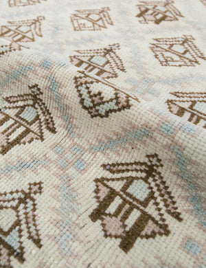 Vintage Turkish Hand-Knotted Wool Rug No. 372, 5'11