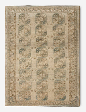 Vintage Turkish Hand-Knotted Wool Rug No. 388, 7'10