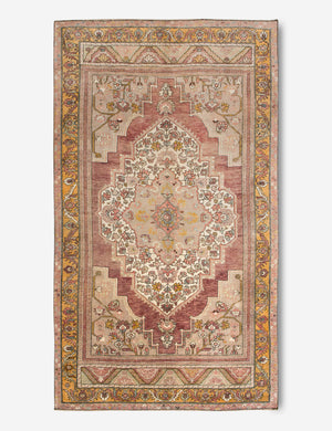 Vintage Turkish Hand-Knotted Wool Rug No. 406, 5'3