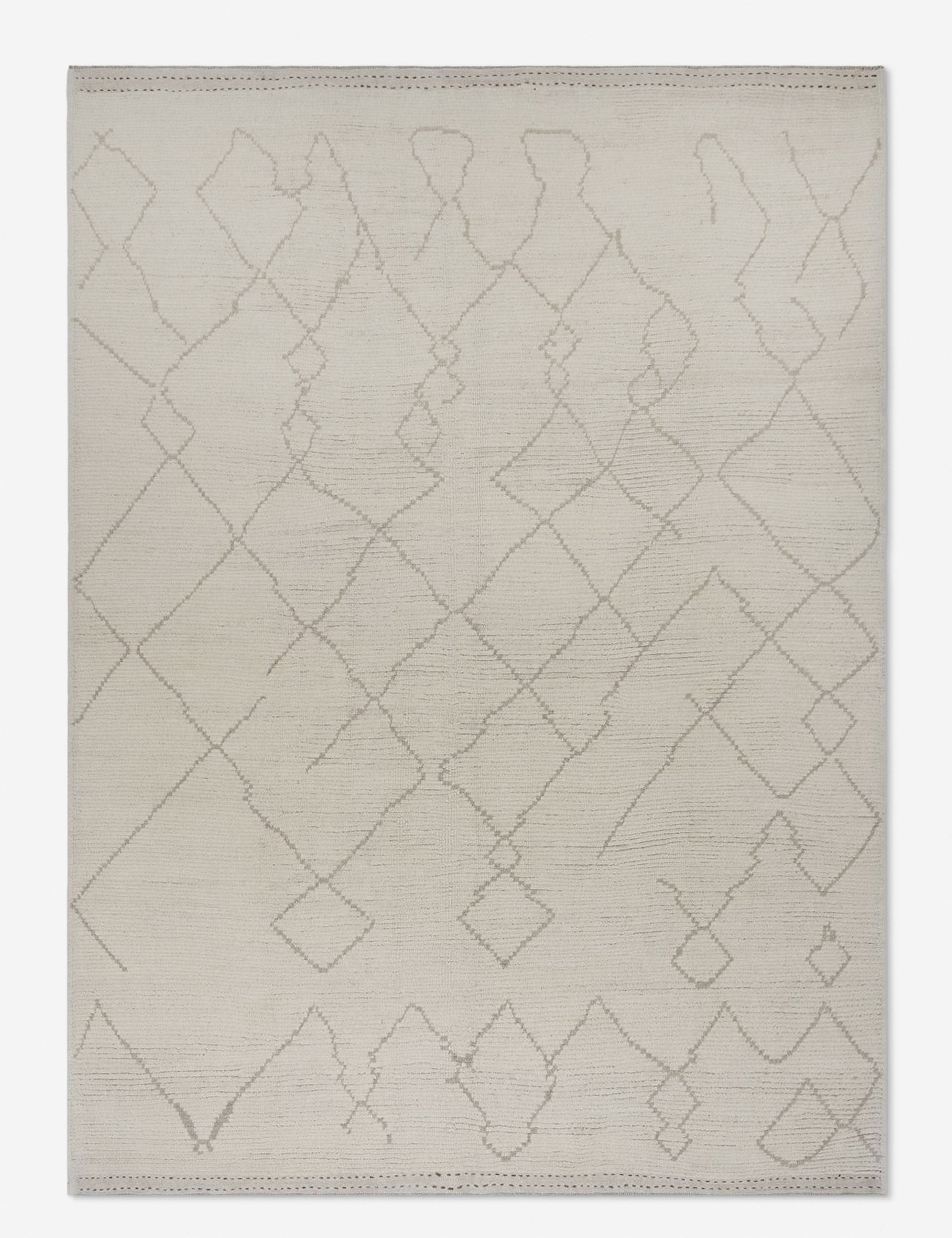 Vintage Turkish Hand-Knotted Wool Rug No. 399, 8'1" x 10'8"