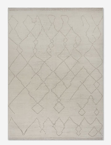 Vintage Turkish Hand-Knotted Wool Rug No. 399, 8'1" x 10'8"