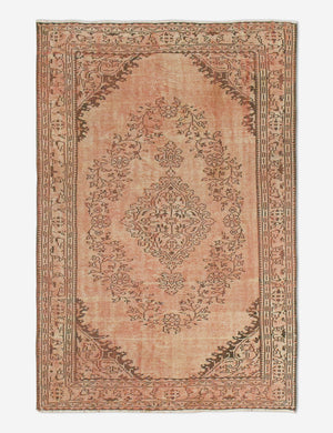 Vintage Turkish Hand-Knotted Wool Rug No. 442, 6' x 9'2