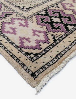 Vintage Turkish Hand-Knotted Wool Rug No. 456, 4'5