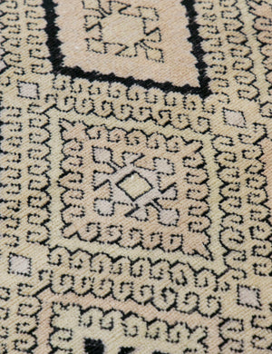 Vintage Turkish Hand-Knotted Wool Rug No. 456, 4'5