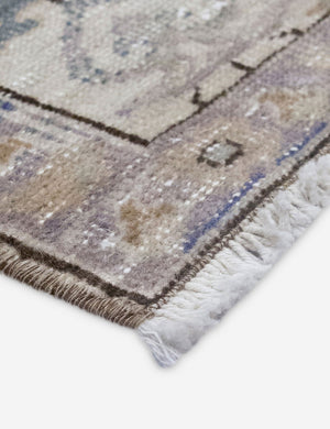Vintage Turkish Hand-Knotted Wool Rug No. 586, 7'7