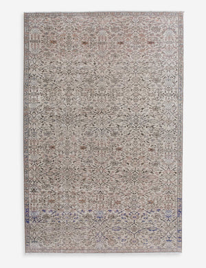 Vintage Turkish Hand-Knotted Wool Rug No. 586, 7'7