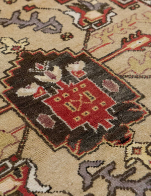 Vintage Turkish Hand-Knotted Wool Rug No. 590, 2'5