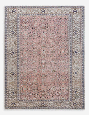 Vintage Turkish Hand-Knotted Wool Rug No. 591, 4'8