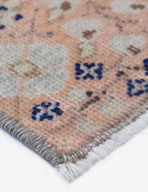 Vintage Turkish Hand-Knotted Wool Rug No. 592, 4'6