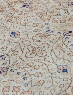 Vintage Turkish Hand-Knotted Wool Rug No. 592, 4'6