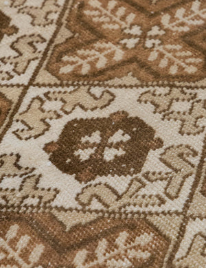 Vintage Turkish Hand-Knotted Wool Runner Rug No. 319, 1'12