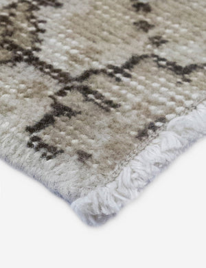 Vintage Turkish Hand-Knotted Wool Rug No. 595, 3'3