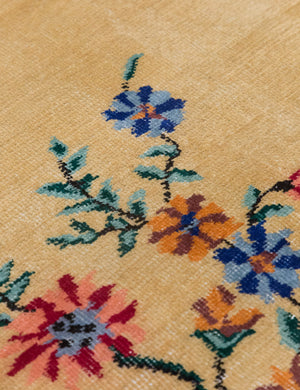 Vintage Turkish Hand-Knotted Wool Rug No. 597, 3'3