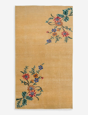 Vintage Turkish Hand-Knotted Wool Rug No. 597, 3'3