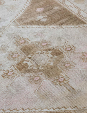 Vintage Turkish Hand-Knotted Wool Rug No. 601, 4'5
