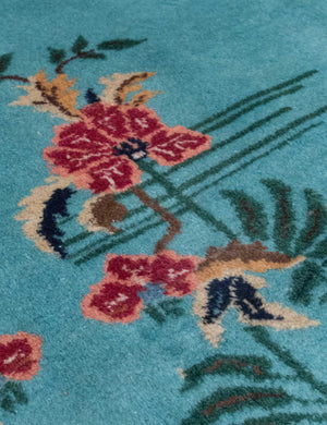 Vintage Turkish Hand-Knotted Wool Rug No. 604, 6'10