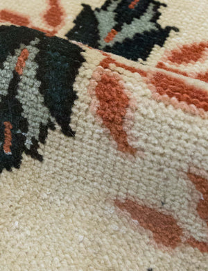 Vintage Turkish Hand-Knotted Wool Rug No. 605, 7'3