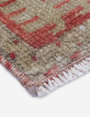 Vintage Turkish Hand-Knotted Wool Mini Rug No. 310, 1'6