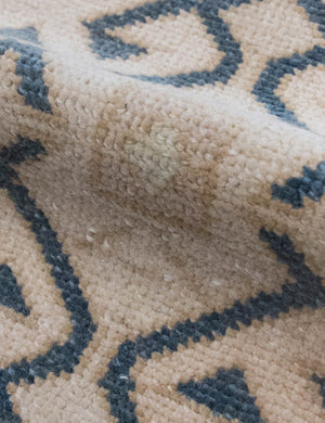 Vintage Turkish Hand-Knotted Wool Mini Rug No. 311, 1'5