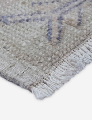 Vintage Turkish Hand-Knotted Wool Mini Rug No. 312, 2'1