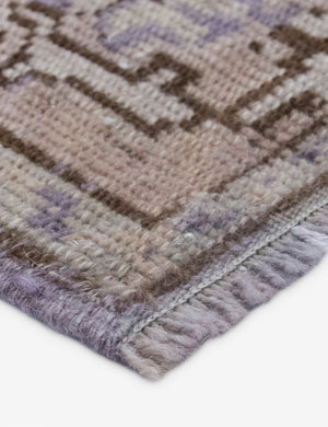 Vintage Turkish Hand-Knotted Wool Mini Rug No. 313, 1'11