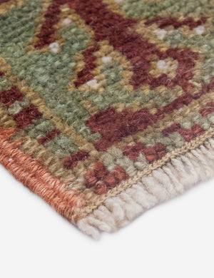 Vintage Turkish Hand-Knotted Wool Mini Rug No. 315, 1'9
