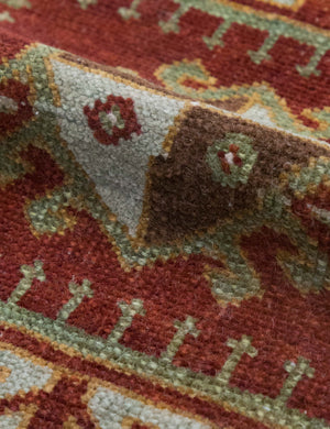 Vintage Turkish Hand-Knotted Wool Mini Rug No. 315, 1'9