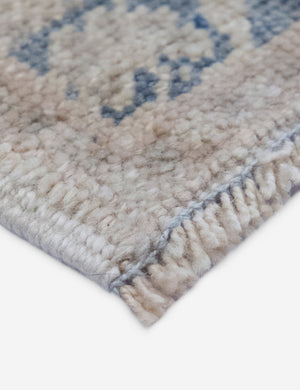 Vintage Turkish Hand-Knotted Wool Mini Rug No. 317, 1'9