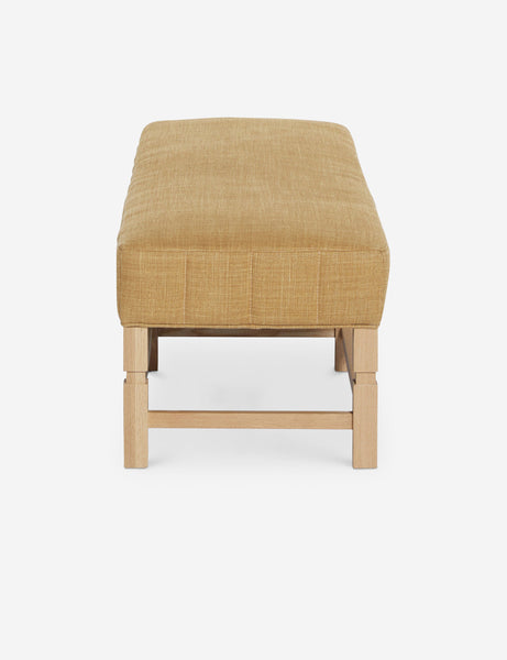 #color::camel-linen | Side of the Ambleside Camel Linen bench
