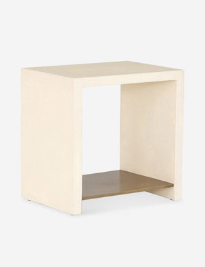 Angled view of the Aprilette Side Table