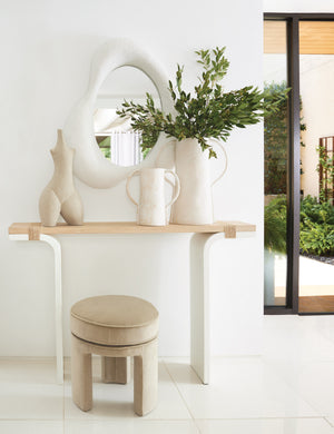 Lauro Mirror : White / Small
