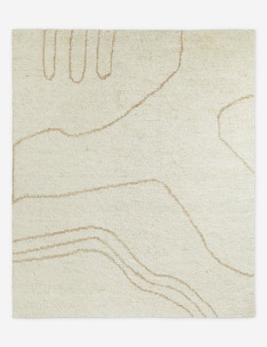 Currents Hand Knotted Wool Rug by Elan Byrd.