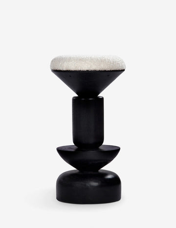 Open Box: Imara Bar Stool, Charcoal