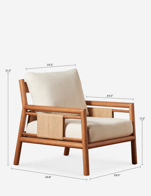 Loa Accent Chair : Nutmeg